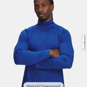 Under Armour Men's Royal Blue Performance Shirt/Jacket/Top